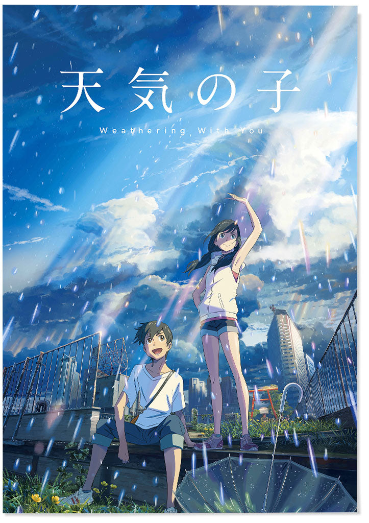 Weathering with You Poster Japanese Anime Posters Posterist