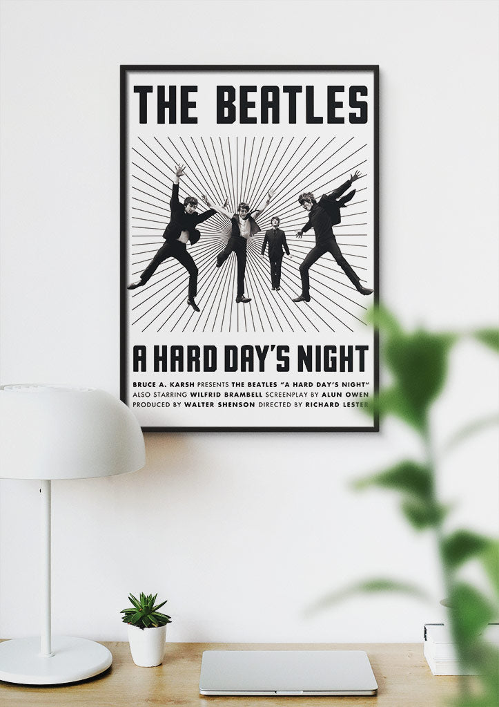 Beatles 'A Hard Day's Night' Poster