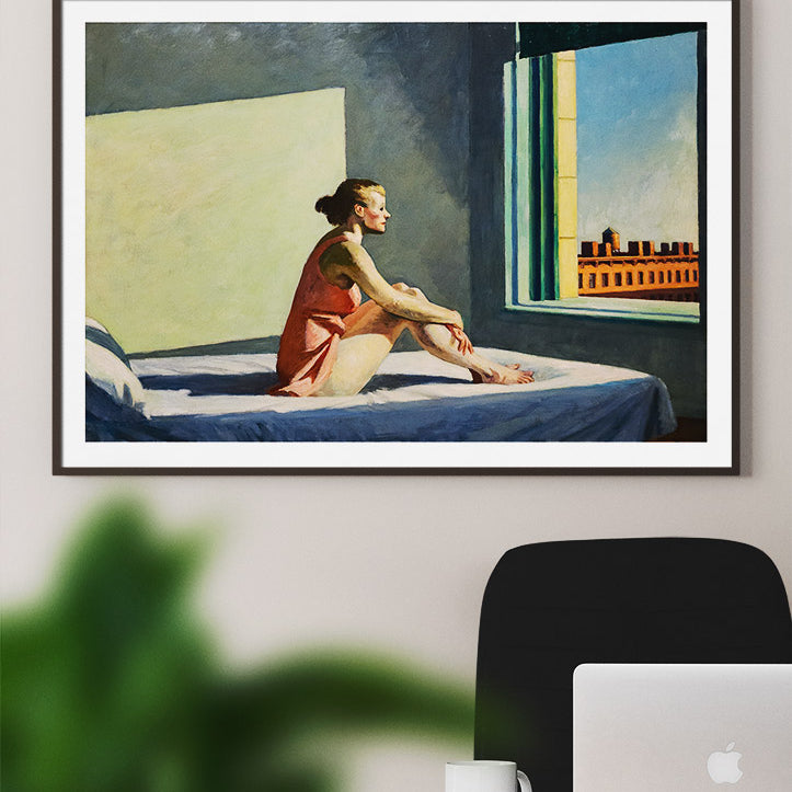 Edward Hopper Art Print - The Morning Sun