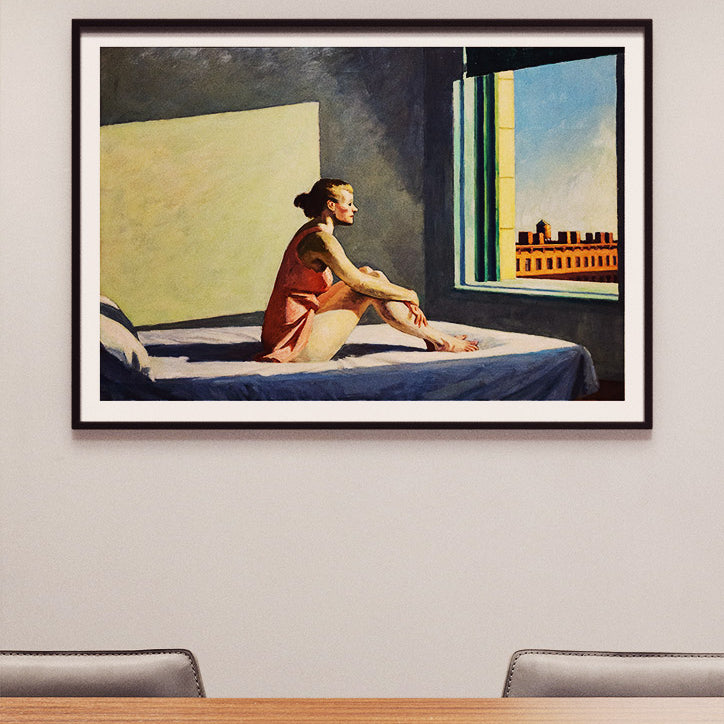 Edward Hopper Art Print - The Morning Sun