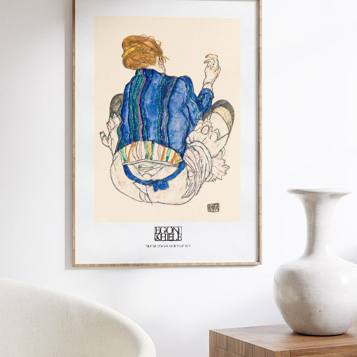 Egon Schiele - Seated Woman Poster