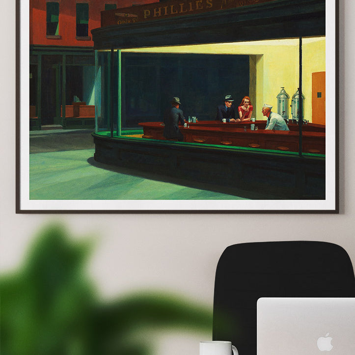 Edward Hopper - Nighthawks Art Print