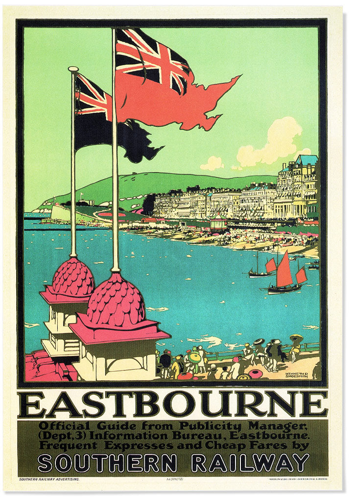 Eastbourne - Vintage Travel Print