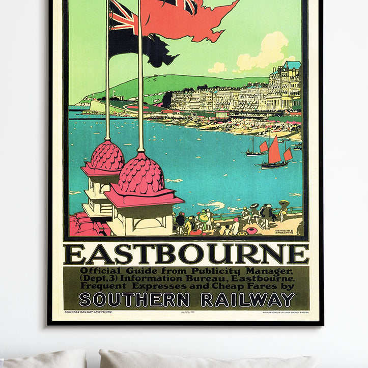 Eastbourne - Vintage Travel Print