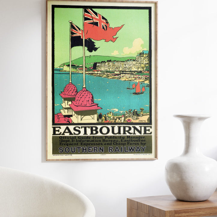 Eastbourne - Vintage Travel Print