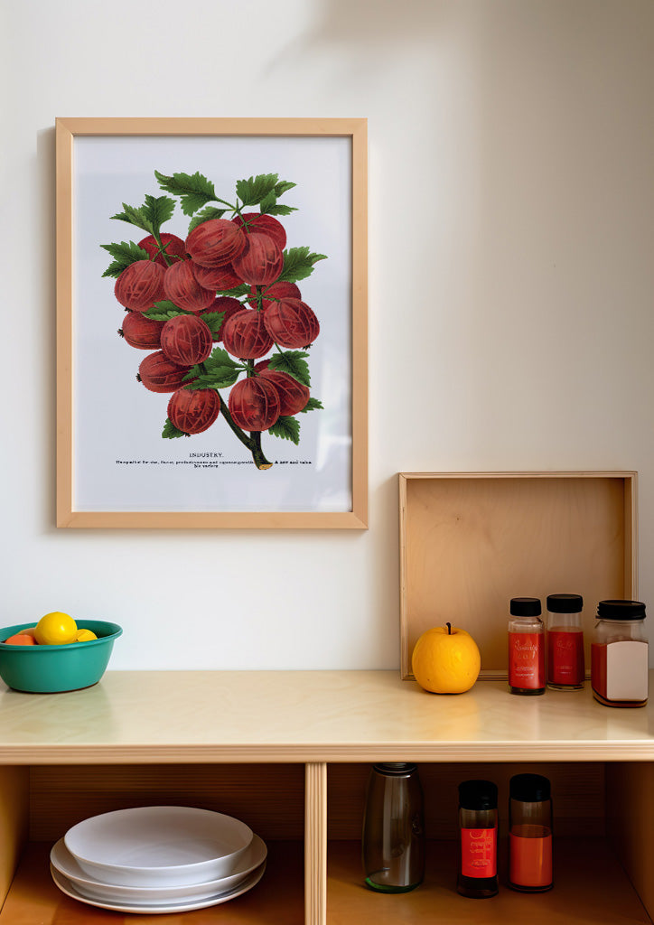 Kitchen Poster - Gooseberry