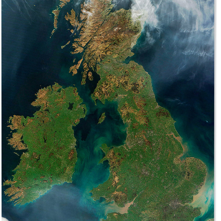 Satellite Picture of the British Isles