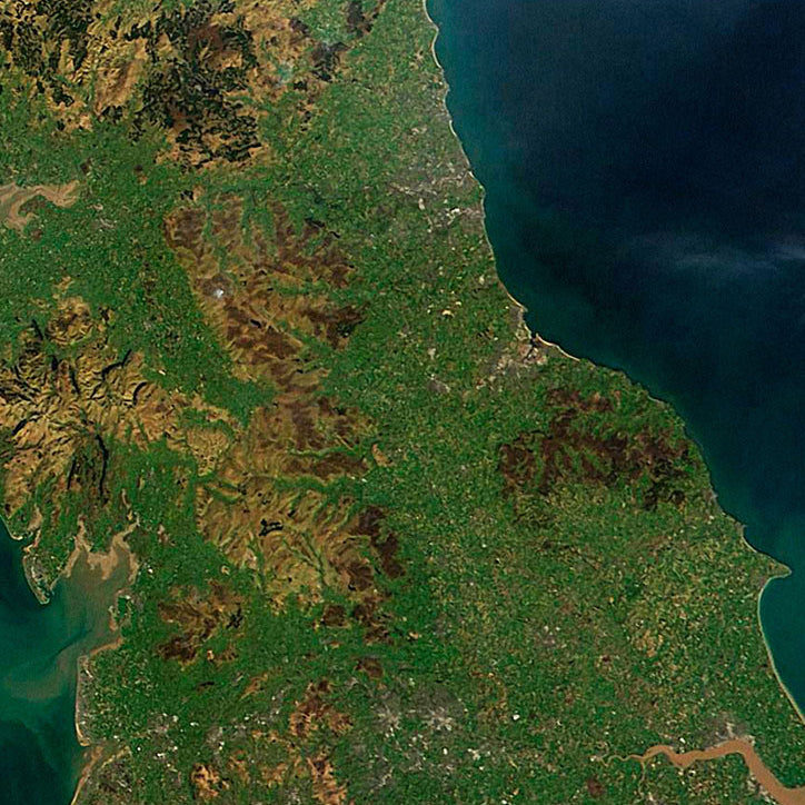 Satellite Picture of the British Isles