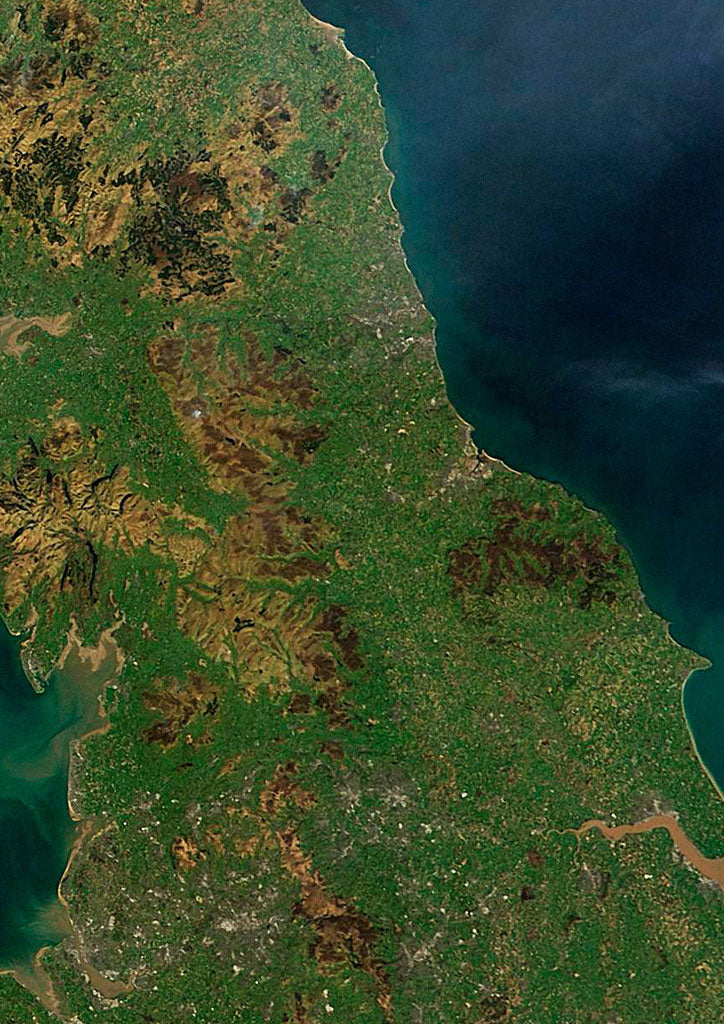 Satellite Picture of the British Isles