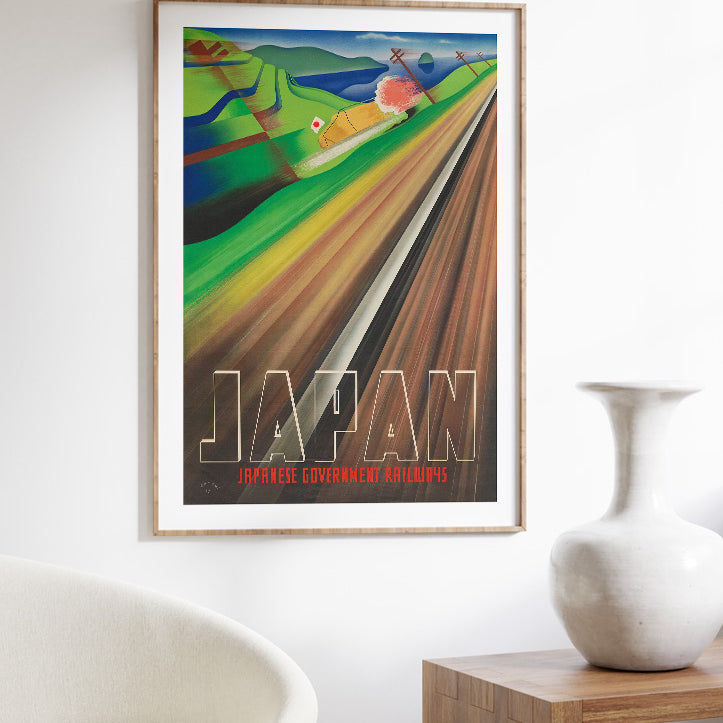 Japan Railways Travel Poster