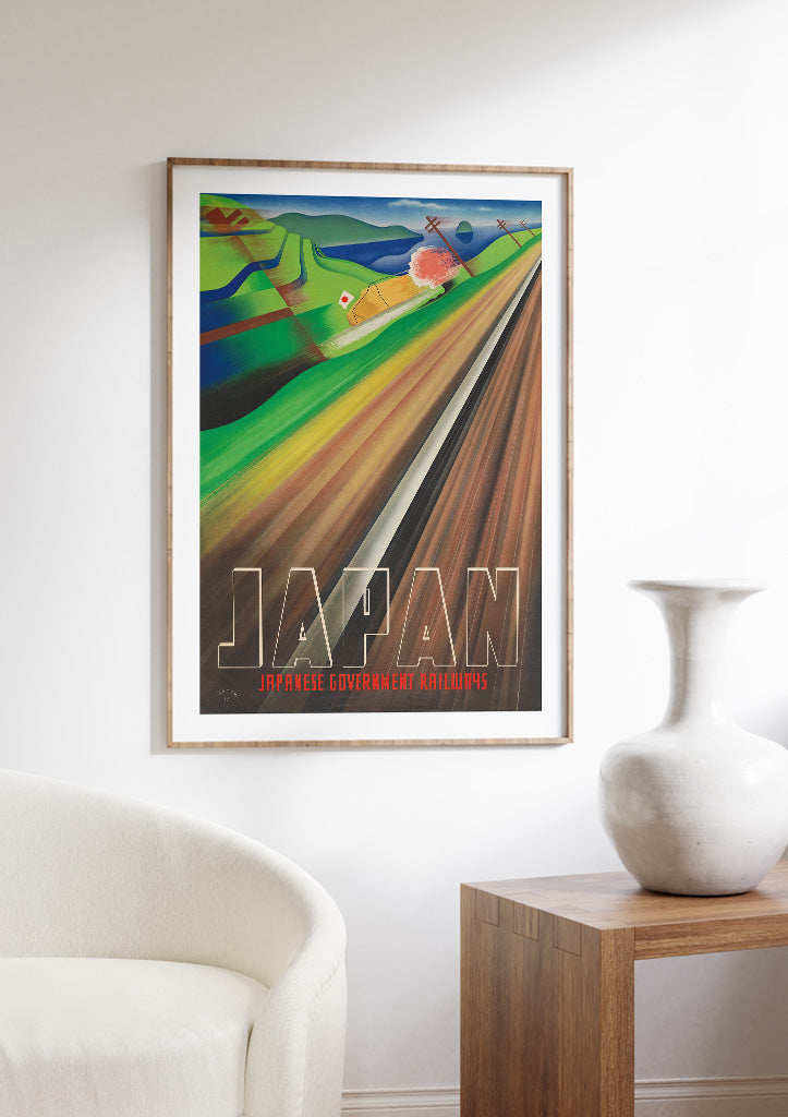 Japan Railways Travel Poster