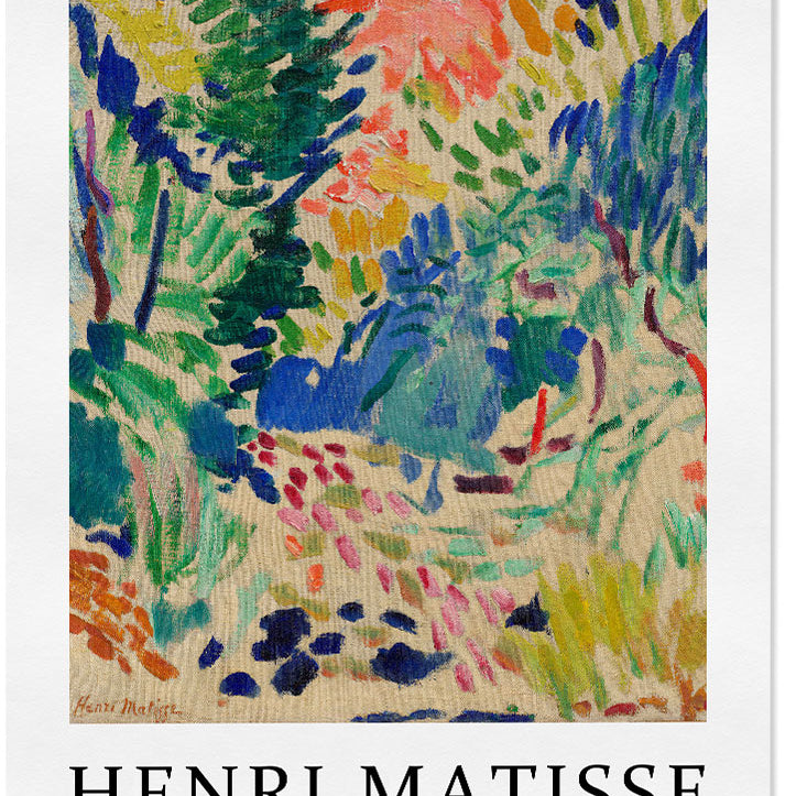 Henri Matisse Landscape at Collioure Art Print