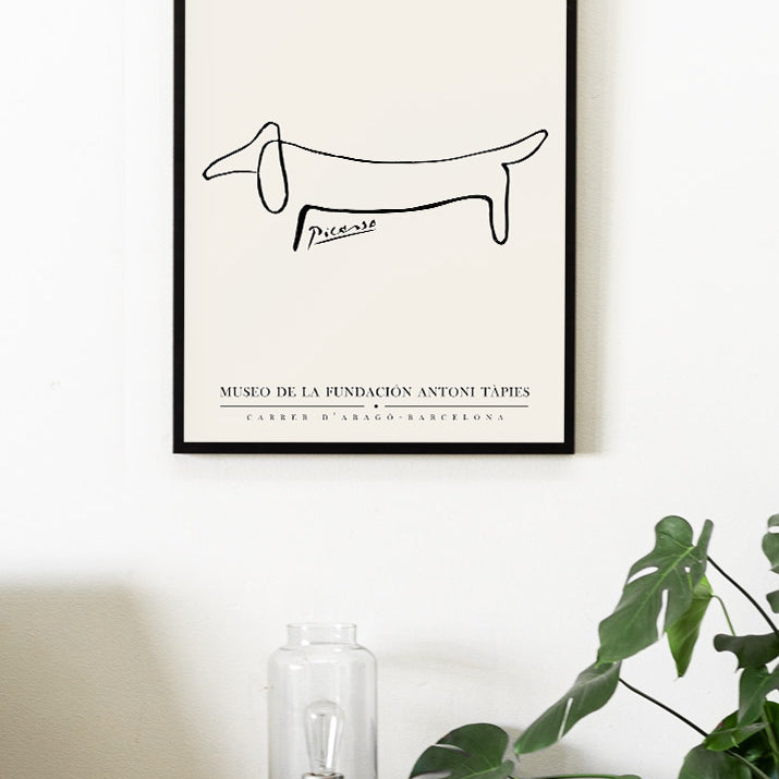 Le Chien by Pablo Picasso Art Poster