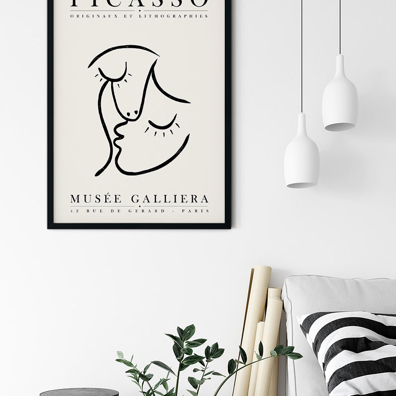 Picasso Modern Art Exhibition Poster