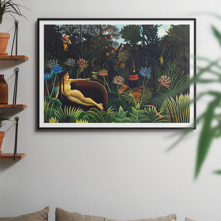 Henri Rousseau Art Poster - The Dream