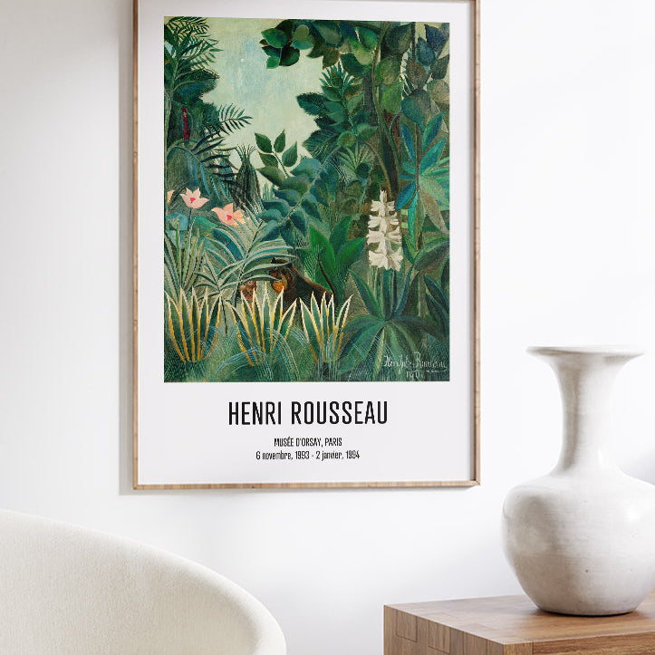 Henri Rousseau Poster - The Equatorial Jungle