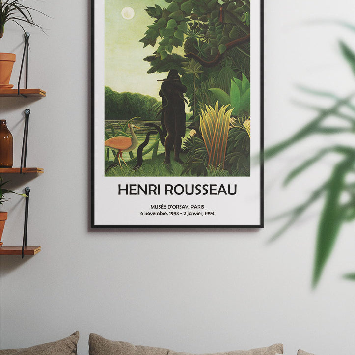 Henri Rousseau Exhibition Poster - The Snake Charmer