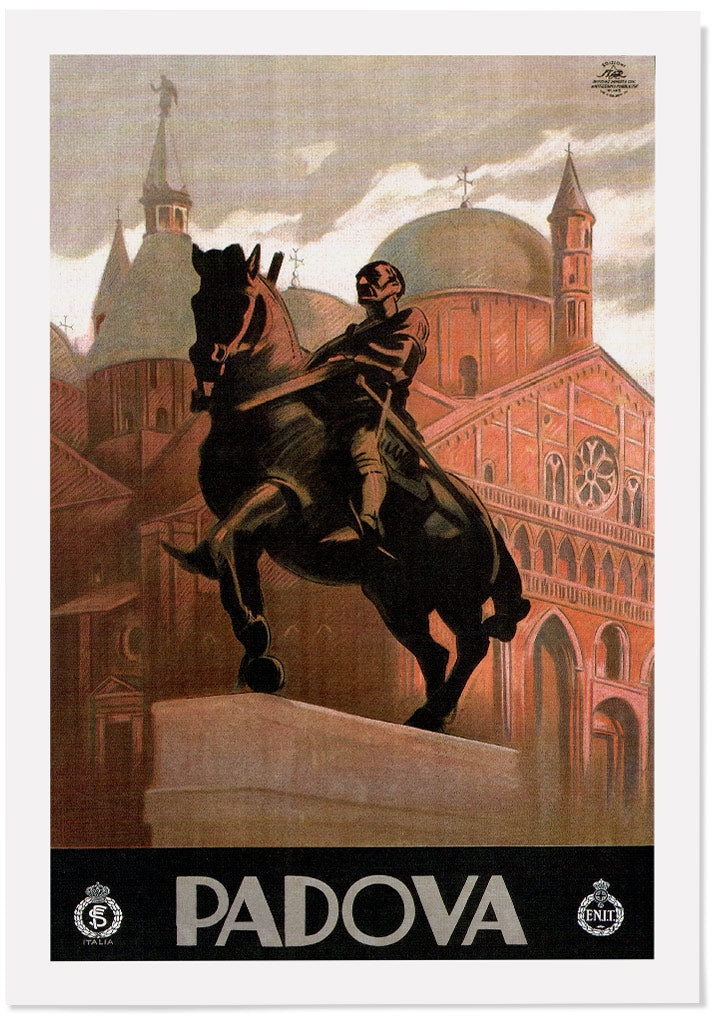 Padova Travel Poster