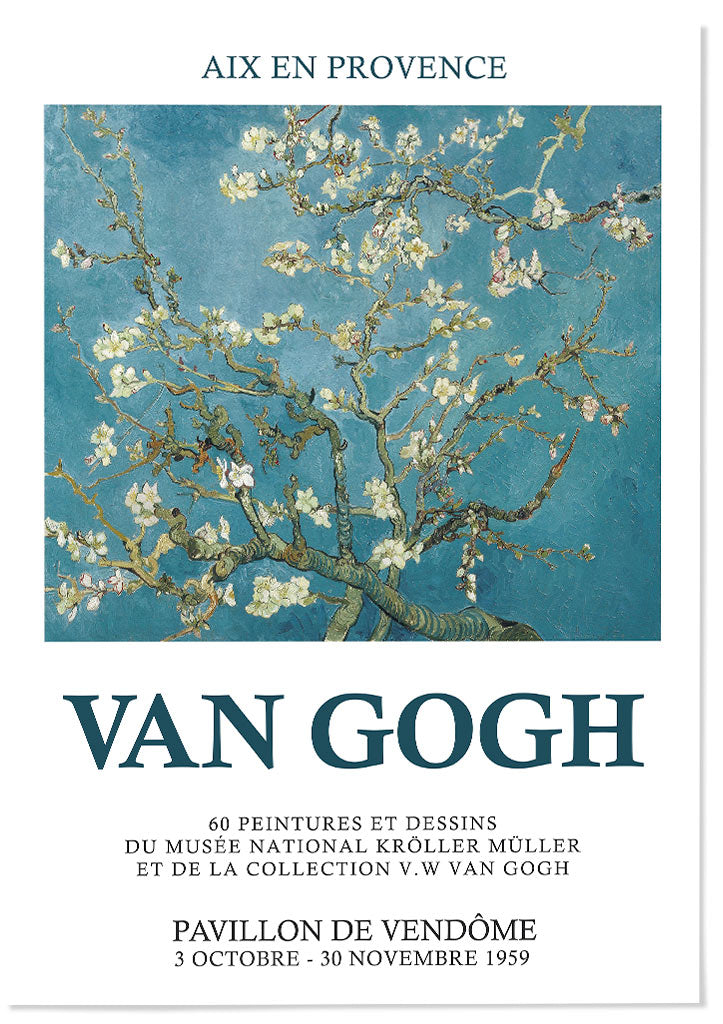 Vincent van Gogh Art Print - Almond Blossom