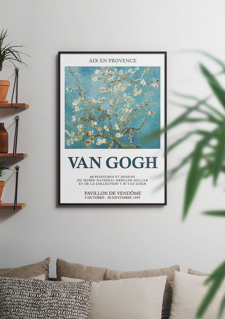 Vincent van Gogh Art Print - Almond Blossom