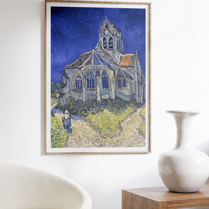 Vincent van Gogh Art Print - Church at Auvers