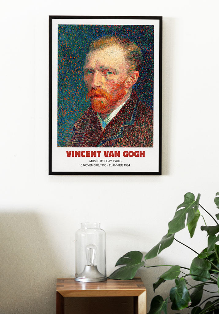 Vincent van Gogh Art Poster  - Self-Portrait