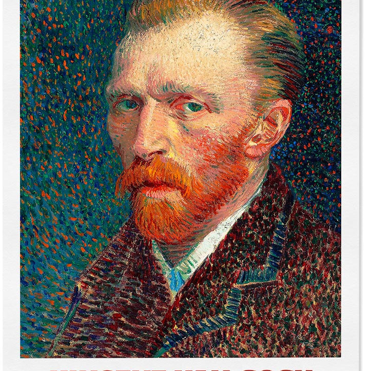 Vincent van Gogh Art Poster  - Self-Portrait