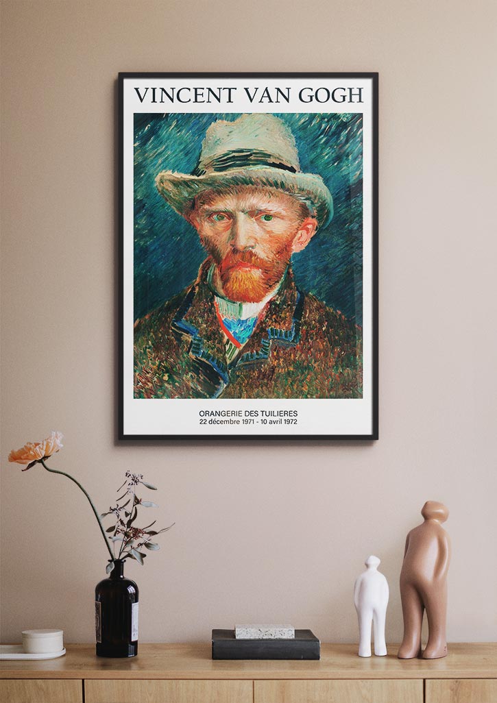 Vincent van Gogh Art Print- Self-Portrait