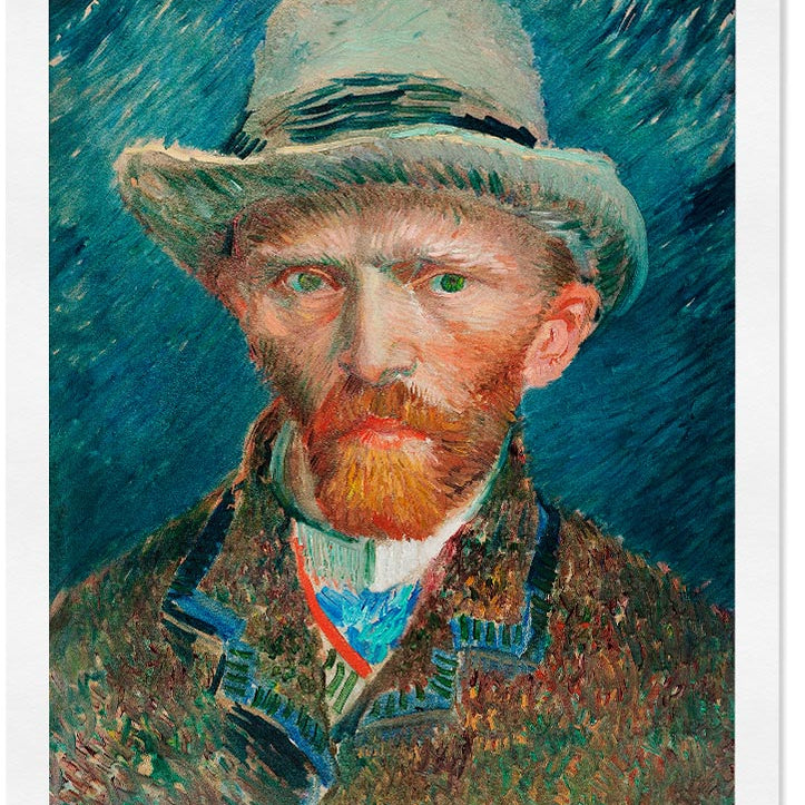 Vincent van Gogh Art Print- Self-Portrait