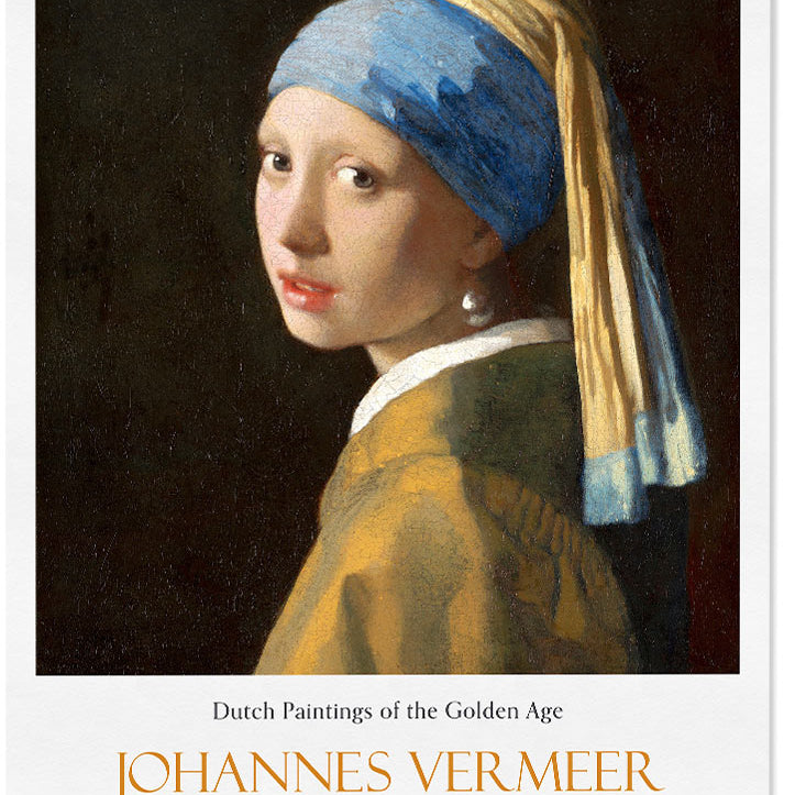 Girl With A Pearl Earring - Exhibition Poster