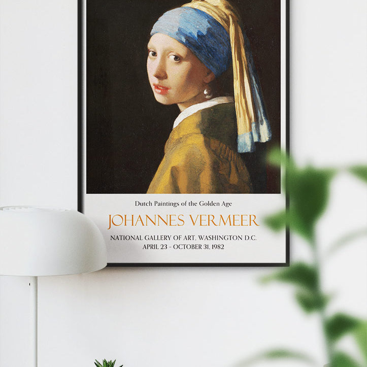 Girl With A Pearl Earring - Exhibition Poster