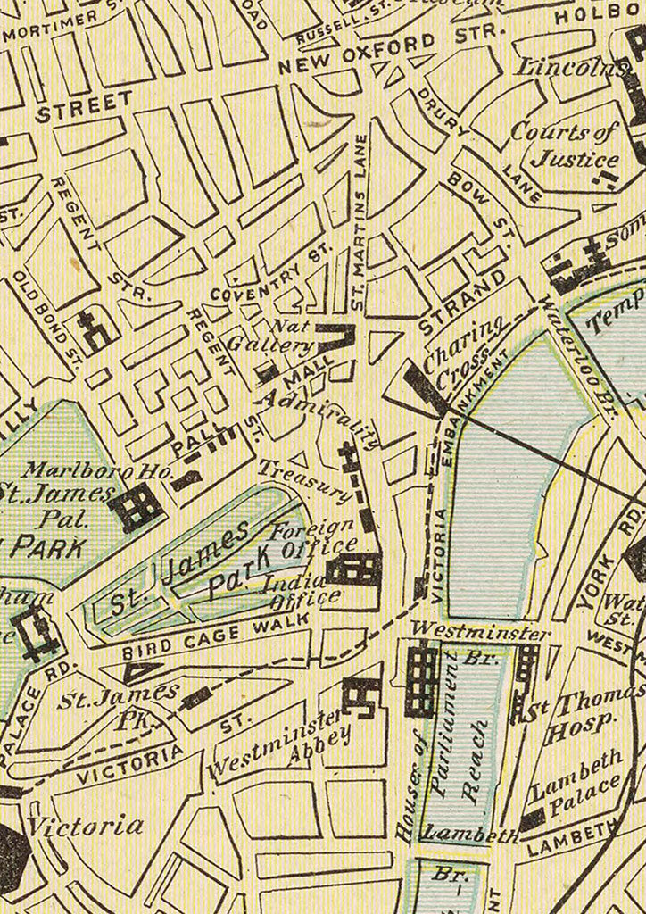 London Map 1901