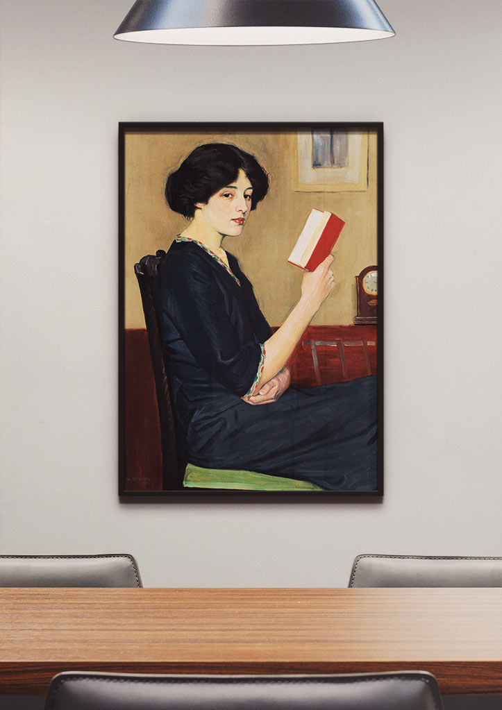 William Strang Art Print - The Storyteller