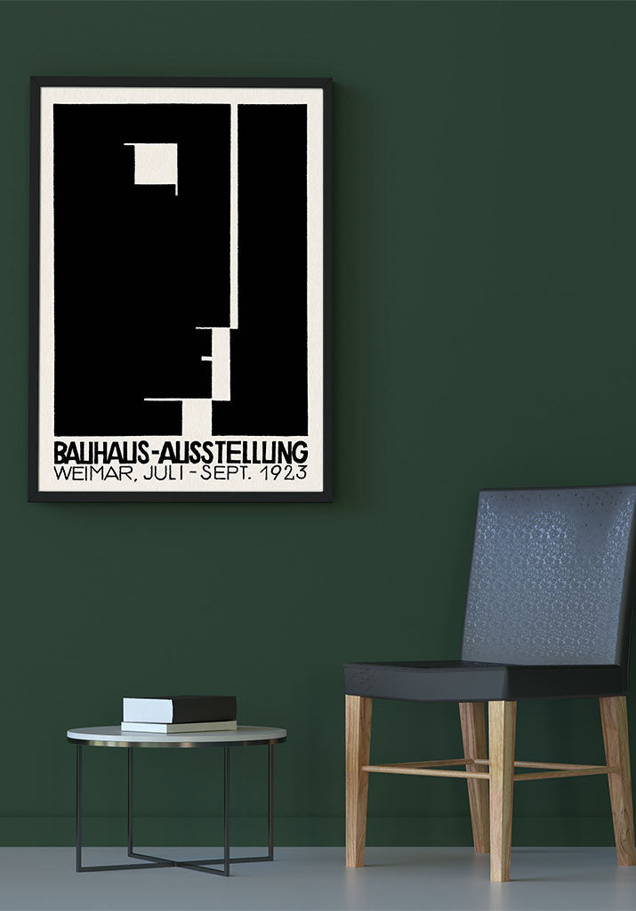 Bauhaus Weimar Exhibition Poster