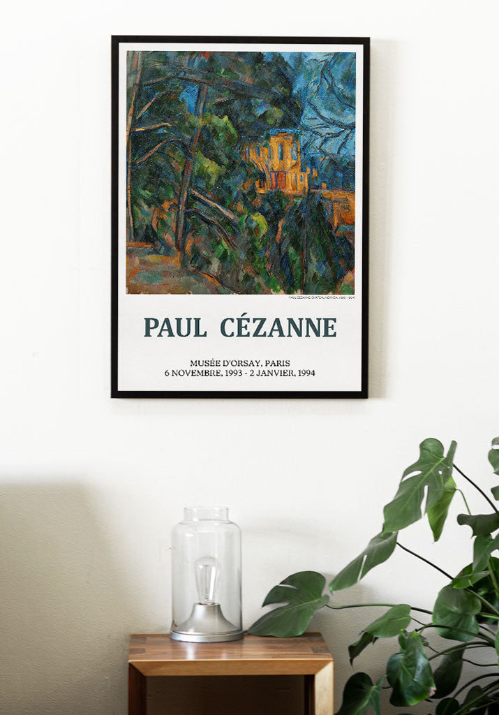 Cezanne Exhibition Print - Chateau Noir