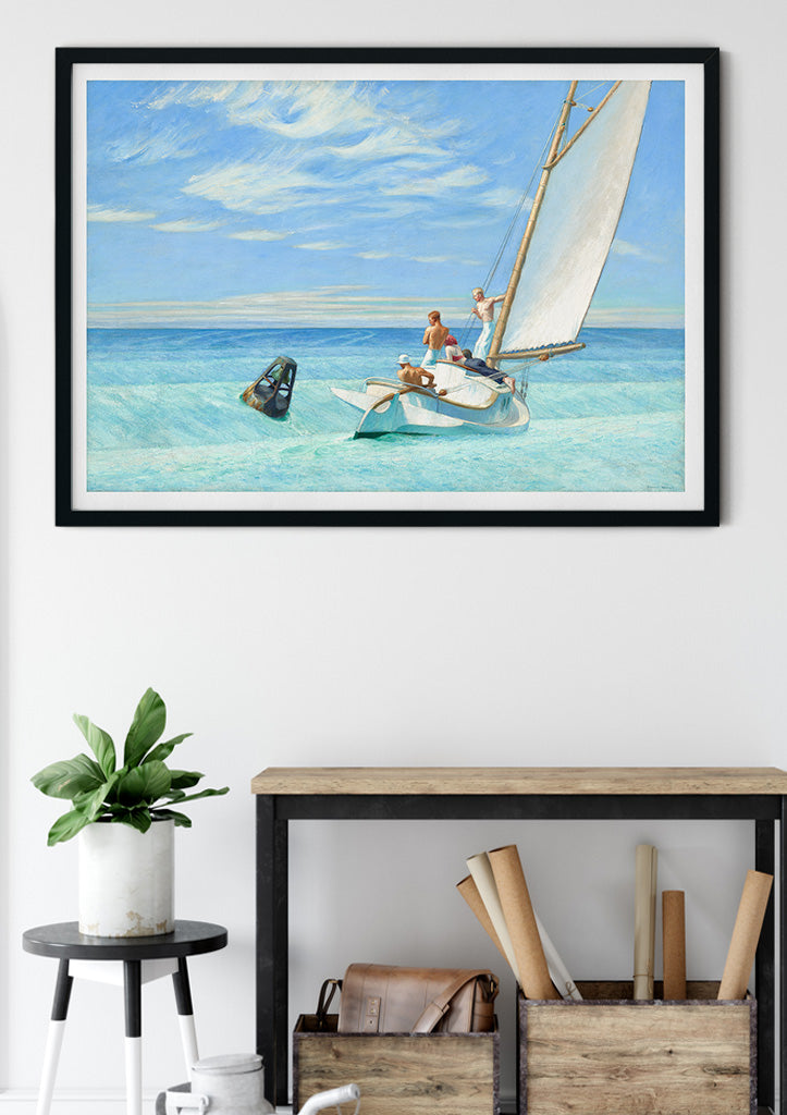 Edward Hopper Art Print - Ground Swell