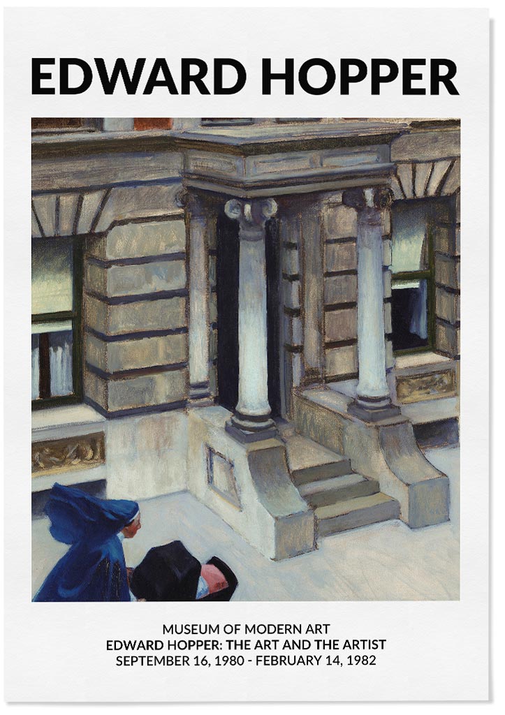 Edward Hopper New York Pavements Art Print