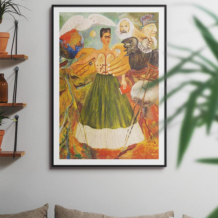 Frida Kahlo Print  Marxism Will Give Health to the Sick