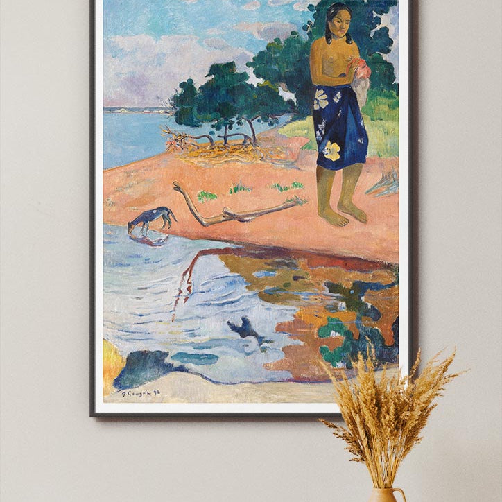 Paul Gauguin Print - Haere Pape