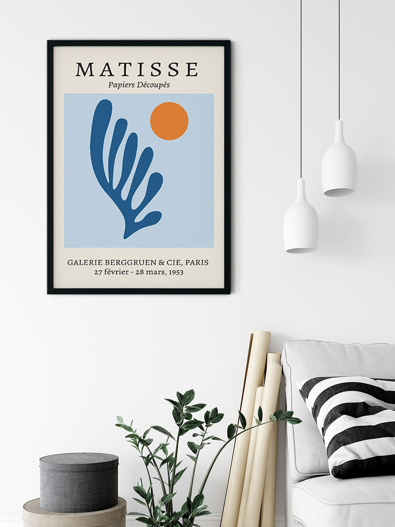 Henri Matisse Papiers Découpés Art Poster