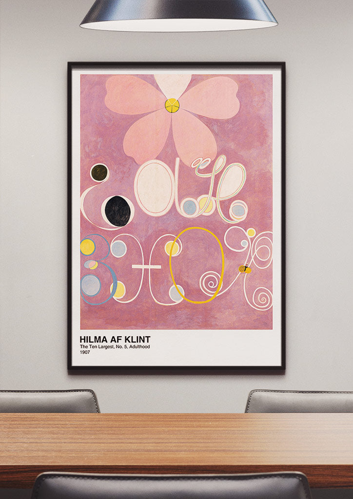 Hilma af Klint Print - The Ten Largest No.5