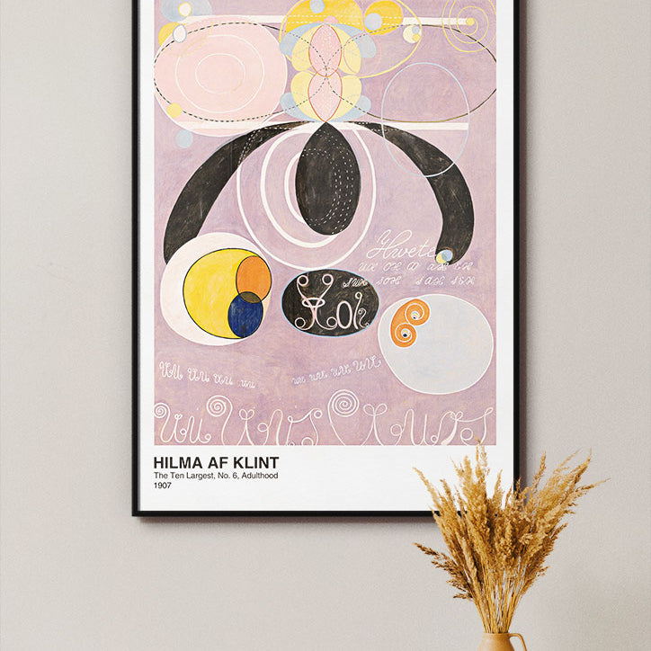 Hilma af Klint Print - The Ten Largest No.6