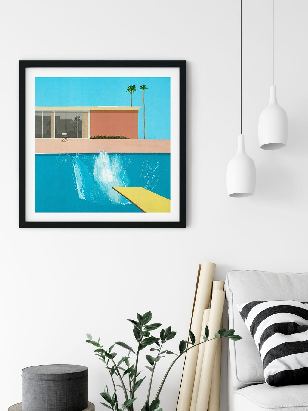 David Hockney - A Bigger Splash Print