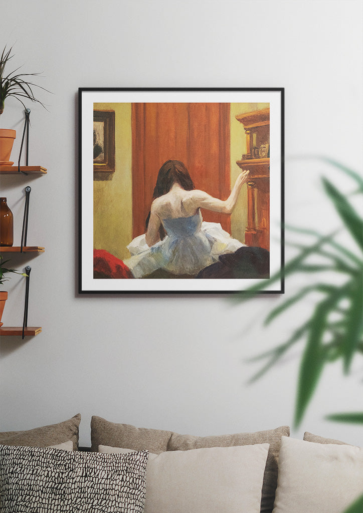 Edward Hopper Print - New York Interior