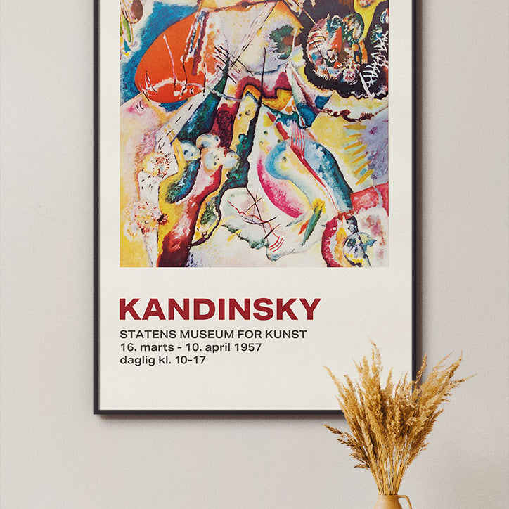 Wassily Kandinsky Art Exhibition Poster