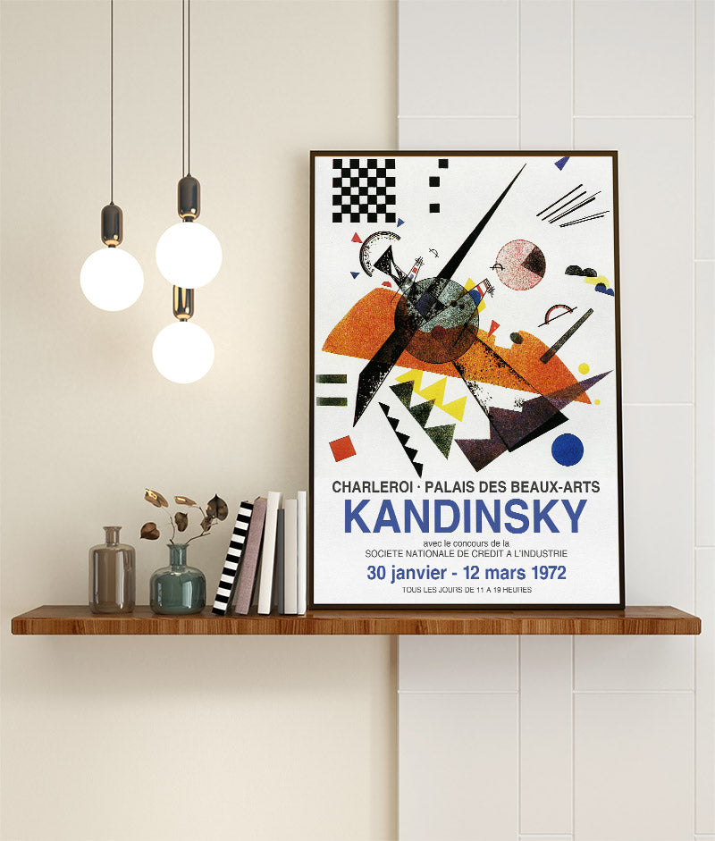 Wassily Kandinsky Print - Orange