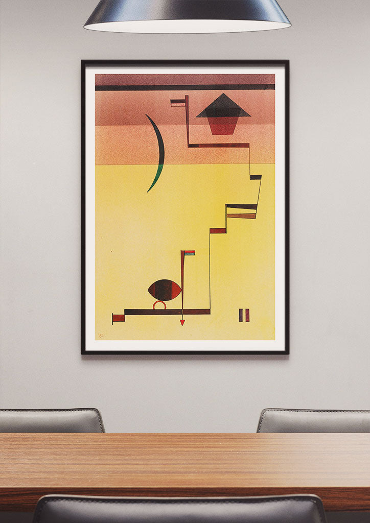 Kandinsky Art Print - Eckig