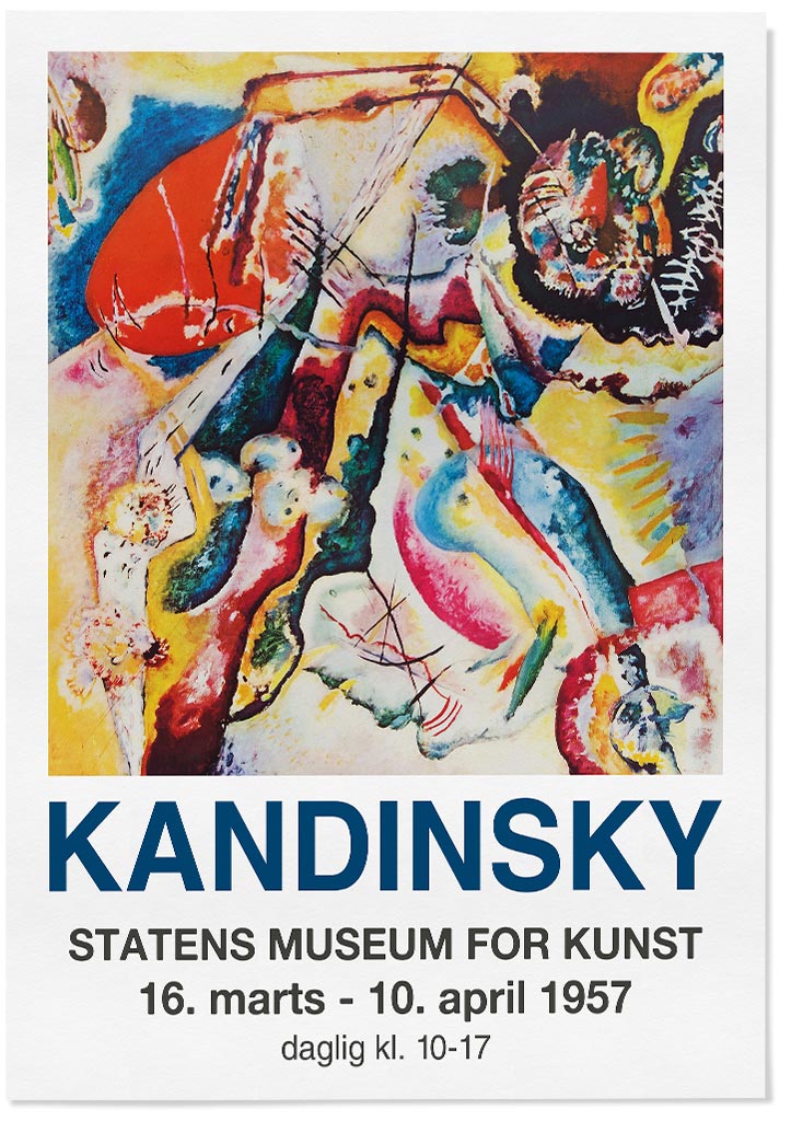 Wassily Kandinsky Exhibition Poster