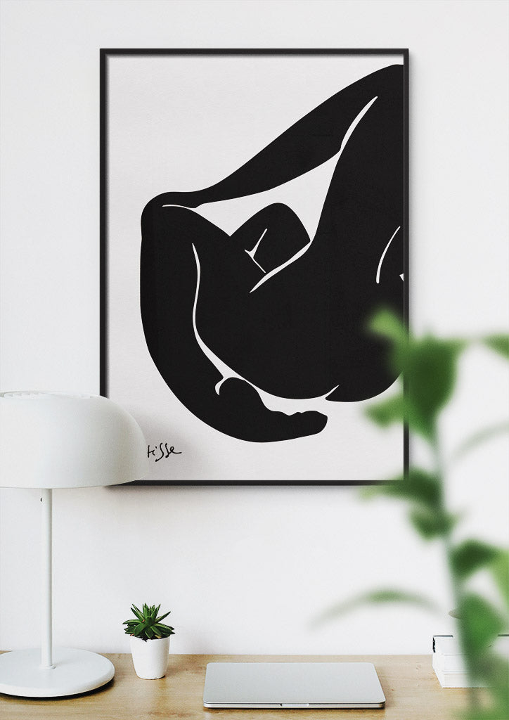 Henri Matisse Black Nude Art Print