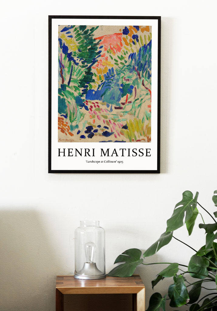 Henri Matisse Art Print - Landscape at Collioure